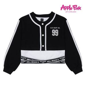 [애플핑크]바시티 가디건+나시티 세트 (APXPT103GSB)