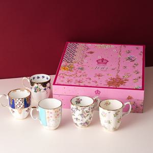 [로얄알버트]100주년 리프레시 머그잔 5인조 세트(전기)