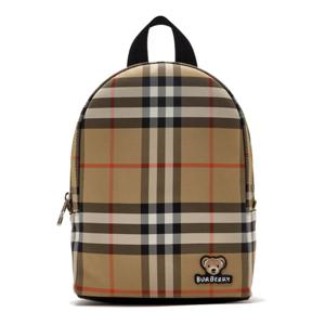키즈 베어 패치 빈티지 체크 백팩 8108448