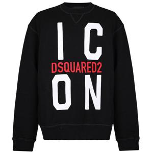 디스퀘어드2 아이콘 프린팅 남성 맨투맨 티셔츠 S79GU0035 S25042 900