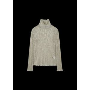 [게스]여성 시어링 반넥 긴팔티(YP3K2415)