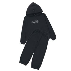 블루테일2 AZG7TS07CG73S 주니어 공용 차콜그레이 후드 티셔츠 트레이닝 팬츠 상하세트