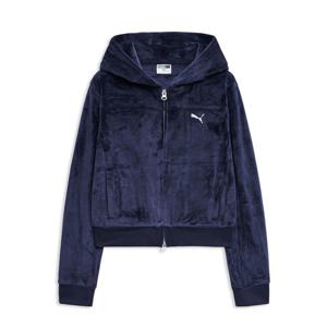 [푸마 국내매장 정품] 피어스 윈터 여성 니트 후드 집업 940931-01