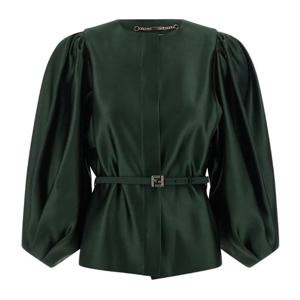 펜디 듀체스 새틴 스트레이트 재킷 FJ7672 A9DG F1T6I