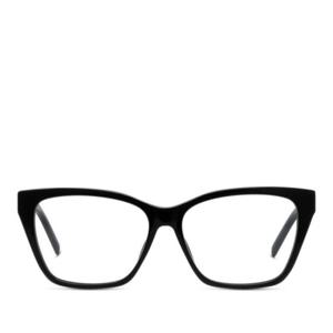 지방시 블랙 렉탱귤러 풀 림 안경테 GV50061I 001 BLACK 55