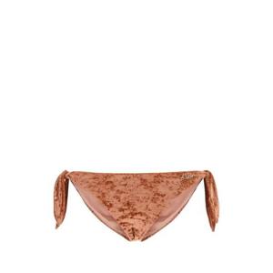 끌로에 여성 브라운 Peach 벨벳 비키니 수영복 하의 CH25AMB29474 847