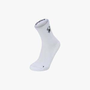 [스파이더] 남성 라드패드 포인트 장목 양말 SPKFANSC301MWHT