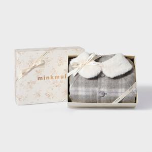 [밍크뮤]GR 체크모직코트 35C1510101 35C15-101-01 출산백일돌선물