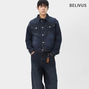 빌리버스 남성 데님 셋업 자켓 트러커 청자켓 청바지 세트 점퍼 빈티지 진 BXR060