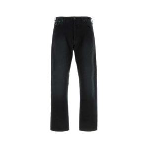 프라다 로고 라벨 데님 팬츠 1863714