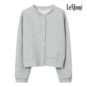 르샵  빅 버튼 라운드넥 네오프렌 가디건 (BP9KC026A)