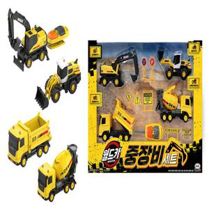 [미미월드]월드카 파워키 중장비차 세트