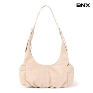 BNX 레더 멀티 포켓 미니 호보백 (BX3AH006L0)