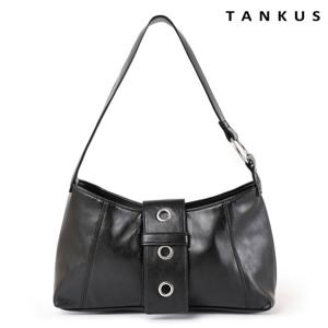 탱커스 빅 버클 스퀘어 레더 숄더백 (TX3AH008L0)