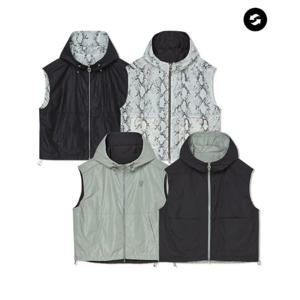 M 라이프워크조끼 CQK LW251VT700 리버시블 후드 베스트