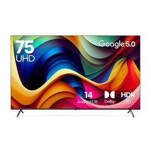 루컴즈 75인치 4K UHD LED 120Hz 구글OS TV T7505CUG 스탠드포함 벽걸이형 크롬캐스트