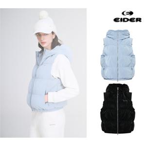 아이더 (DWW25668) 25 FW 여성 셔링 보온성 우수한 다운 베스트