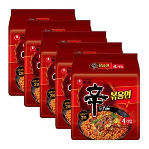 신라면 볶음면 131g 20개