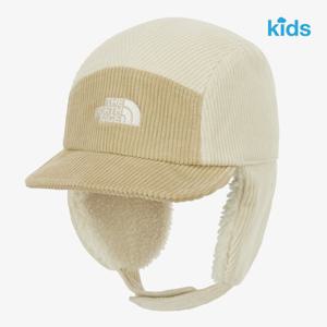 노스페이스키즈  코듀로이 이어머프 캡-NE3CR54S