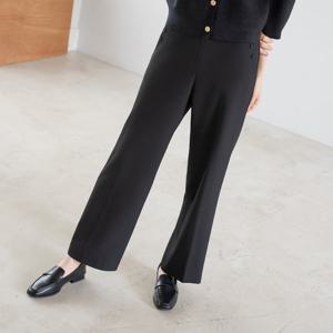 엄마옷 마담4060 모던베이직 리우더블버튼와이드팬츠 데일리룩 여성바지 -ZPN2509061-