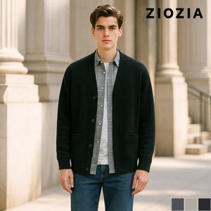 [지오지아] 립 조직 Y 가디건 (AED4EC1101)