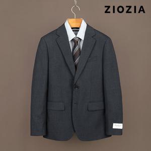 [지오지아] 그레이 쉐도우 글렌체크 미라클 정장자켓 (ABD4SB1204_CGR)