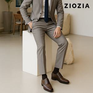 [지오지아] 캐시미어 스트레치 베이지 무빙 정장팬츠 (AAD4SP1402_DBE)