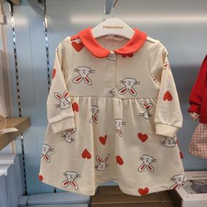 해피랜드 HC09 유아 토끼 위니 원피스 HZ725102