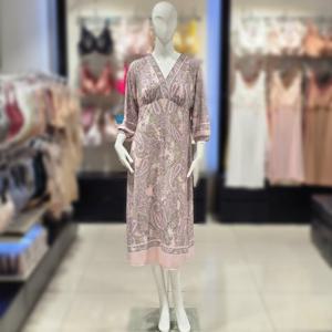 [비너스] 페이즐리 보더 나염 컵드레스(vgn3988)