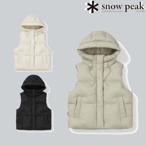스노우피크 S25WWF-DV21 퍼피나 여성 후드 다운 베스트