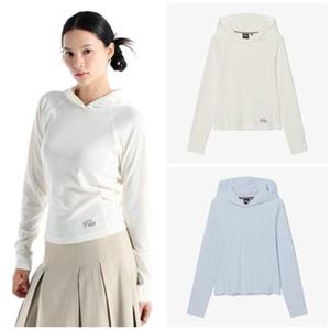 [휠라] FILA 여성용 레이어드 후디 긴팔티 FS253RL01F001 2가지 색상