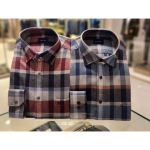 (예작)남자 가을겨울기모2종 이지케어 YJEWBR132 일반핏긴팔와이셔