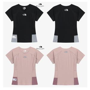 노스페이스 화이트라벨 여성 스피드온 반팔 라운드티 NT7UR80