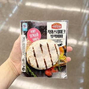 사조대림 닭가슴살 직화 스테이크 블랙페퍼 100g tx801451