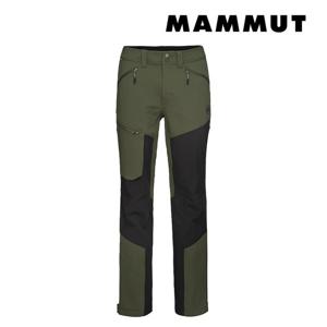 [마무트]지날 가이드 소프트쉘 하이브리드 팬츠 남성 M11E6FP011_KH_BK