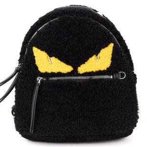 펜디 여성 시어링 몬스터 미니 백팩 8BZ036