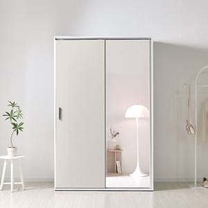 [착불] 동서가구 E0 엘리먼 1200 슬라이드 도어 옷장 + 거울도어 DF926835