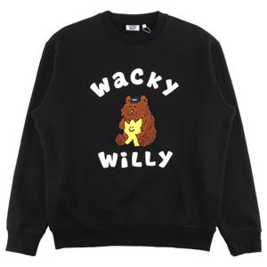 와키윌리 키키와 친구들 그래픽 맨투맨 WA2504CR12BK