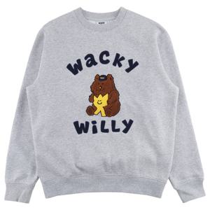 와키윌리 키키와 친구들 그래픽 맨투맨 WA2504CR12GR