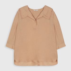 [클라비스]빅카라형 블라우스 (CVBWC3801M-T)