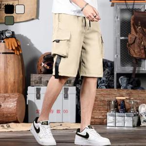 여름 남자 캐주얼 스트릿 카고 스트랩 반바지 DMS-PTH-SDD232