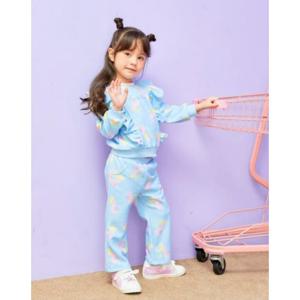 [프렌치캣(백)]레인보우 고양이 MTM바지셋트(Q51DST010SP010)