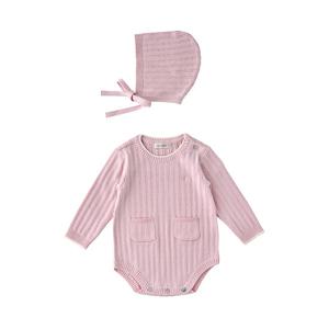 [밍크뮤](PK)니트보넷SET바디슈트  35A14-604-02