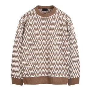 [해리슨] 번개 무늬 라운드 니트 SME1185