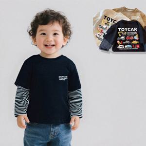 긴팔토이카월드 남아 반팔레이어드 긴팔티셔츠 205984