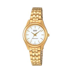 [CASIO] 카시오 아날로그 골드 여성 메탈시계 LTP-1129N-7ARDF