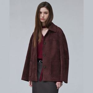 플라스틱아일랜드  (PR4WJ068) 스웨이드 워크 자켓