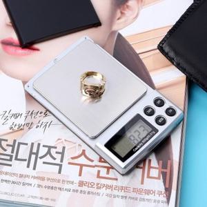 [더블유쇼핑]초정밀 전자저울(500gx0.01g)/계량저울 휴대용저울_