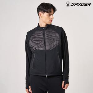 [스파이더] 공용 신슐레이션 패딩 베스트 SPKWCNVT232UBLK