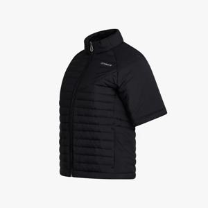 [스파이더] 여성 반팔 구스 다운 점퍼 SPKWCNDJ351WBLK